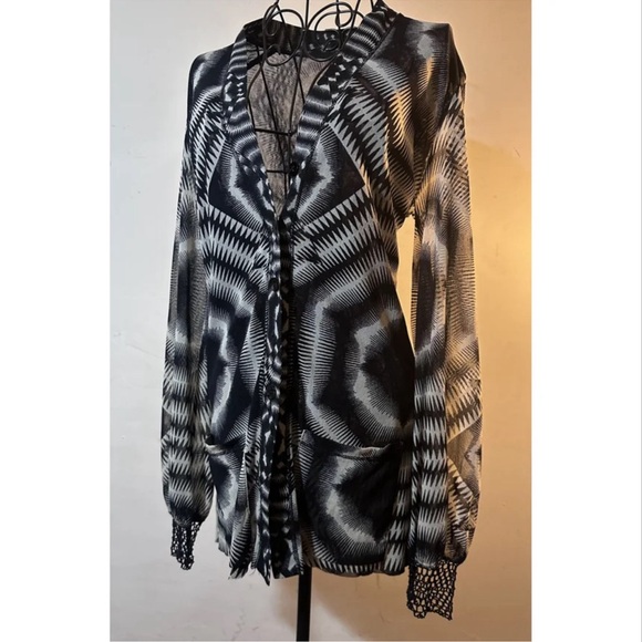 Jean Paul Gaultier vintage mesh jacket from 90s - Picture 4 of 7